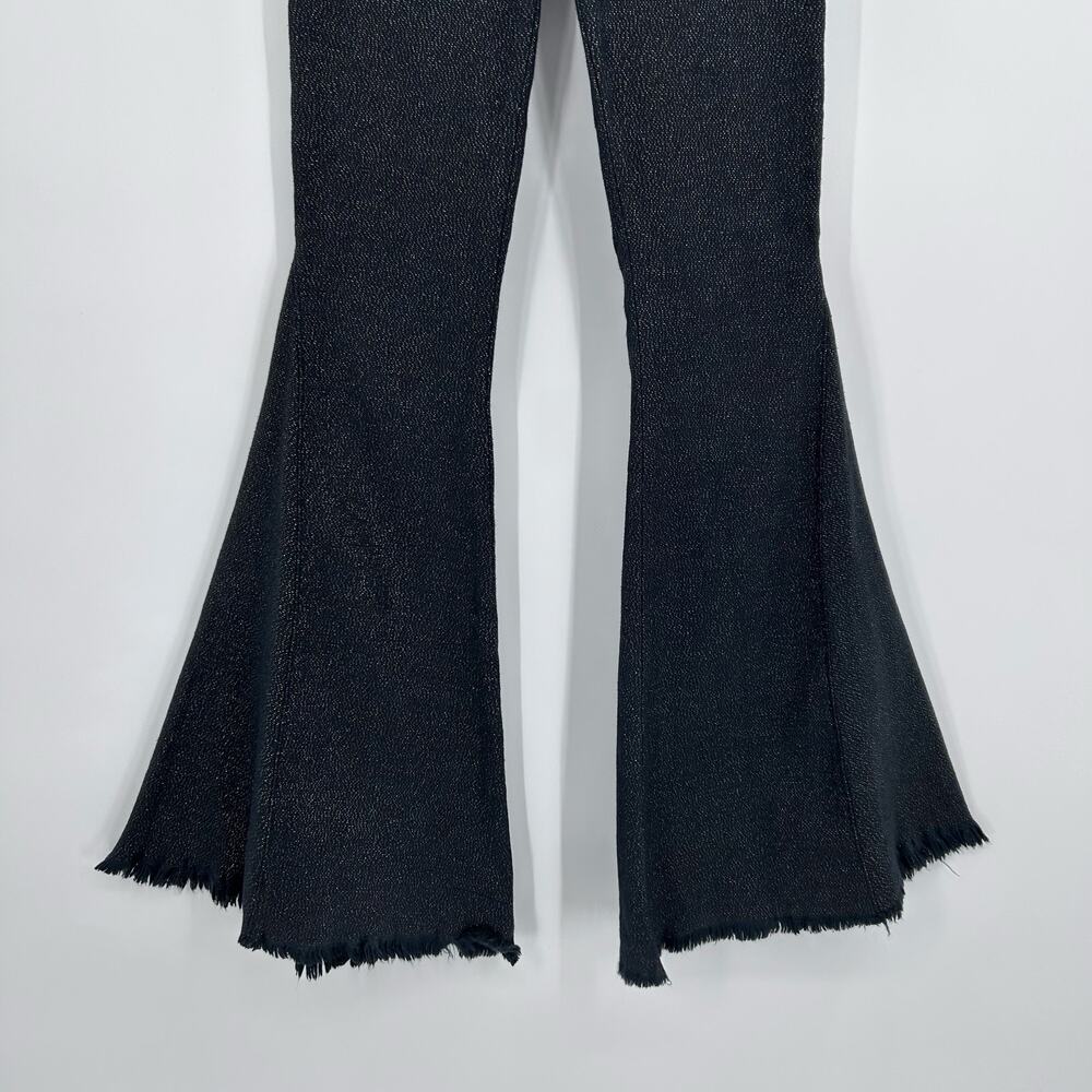 Show Me Your Mumu Berkeley Bells Shimmer Flare Pants XS Boho Festival Western - Picture 5 of 13